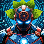 **Image Prompt:** A person in a superhero suit, but instead of traditional armor, the suit is composed of interconnected gears, lush foliage, supportive hands, and a glowing brain. The background is a blueprint design, symbolizing a personalized resilience strategy. Art style should be vibrant and motivational, like a digital painting.